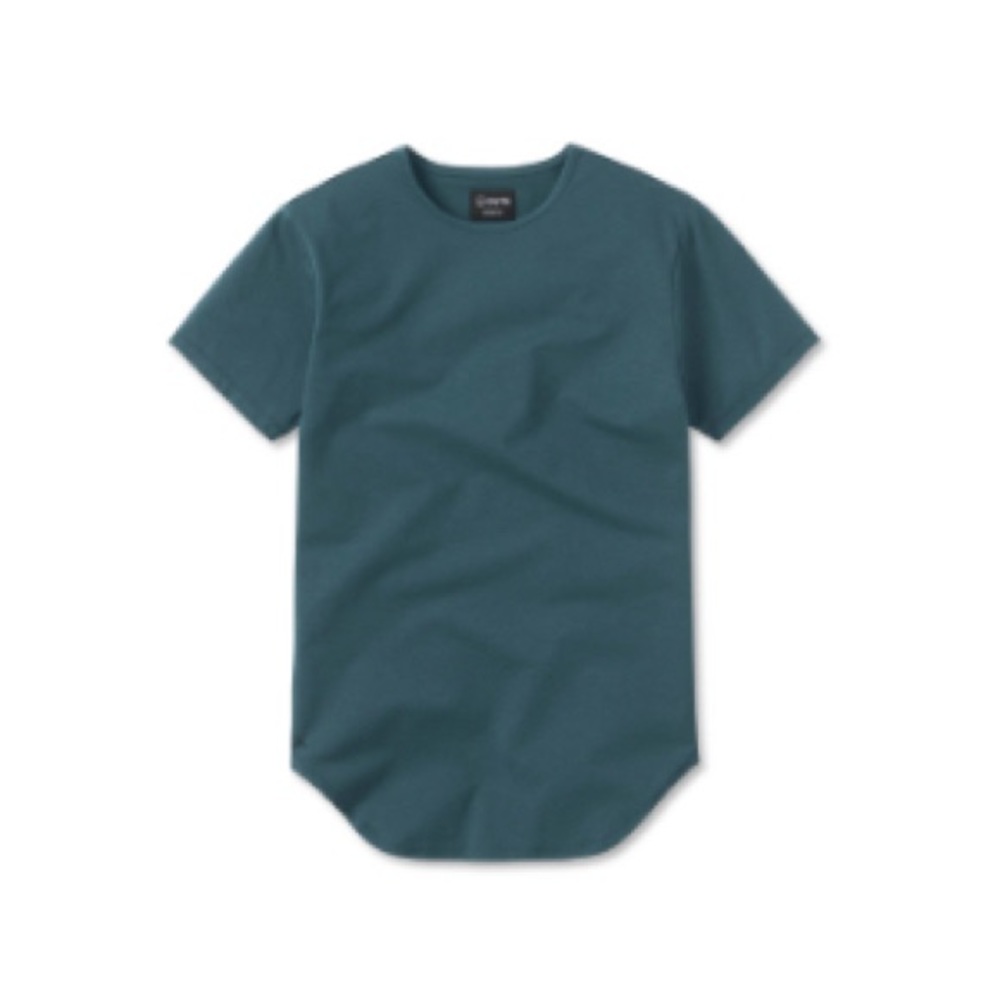 NWT Cuts AO Elongated Tee, color: Bonsai, size: XXL